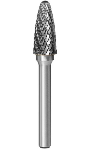 FREZ PILNIK DO METALU WĘGLIK WOLFRAMU obrotowy F1020 RBF 10x20 chwyt 6mm