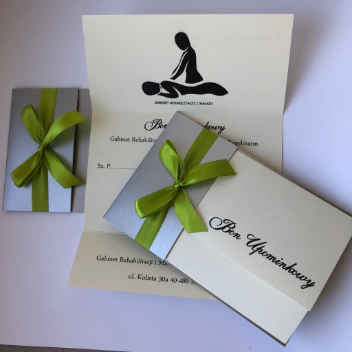 BONY UPOMINKOWE voucher BON karta podarunkowa +KOP
