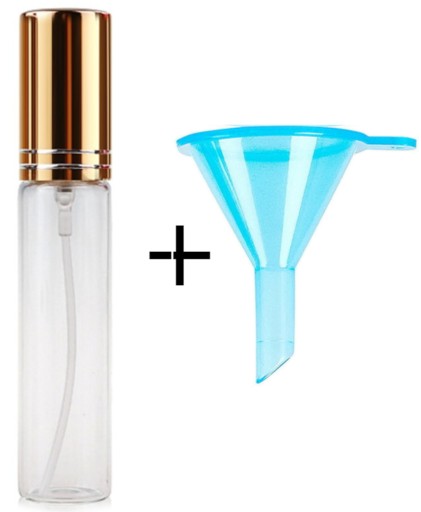 10ml Flakon Atomizer do perfum podróżny + Lejek