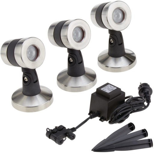 Oase Lunaqua Maxi Set 3 reflektory LED 13 W