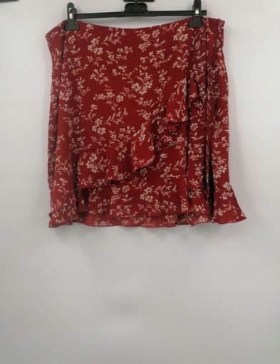 SHEIN SPÓDNICA MINI PRINT ZAMEK ELASTYCZNA 44 XXL