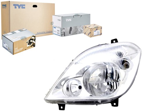 TYC REFLEKTOR LAMPA PRZEDNIA 4401160LLDEMF ME91949