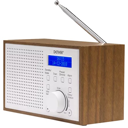 Kompaktowe radio DAB+/FM Denver biały
