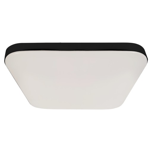 LAMPA SUFITOWA LED ŁAZIENKOWA PLAFON IP44 CZARNY
