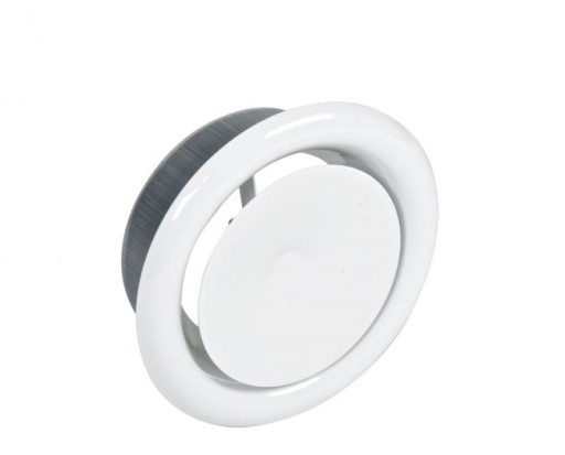 Anemostat nawiewny 250 mm metalowy kratka + ramka