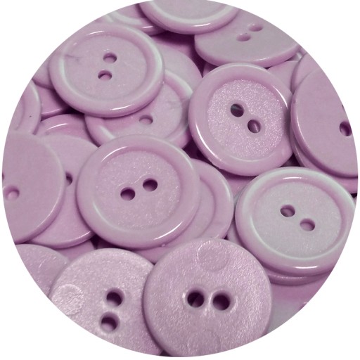 Guziki 11mm 1000szt 4481 LILA plastikowe 0936