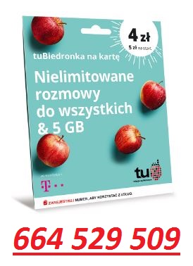 664 529 509 ZŁOTY NUMER 664 529 509
