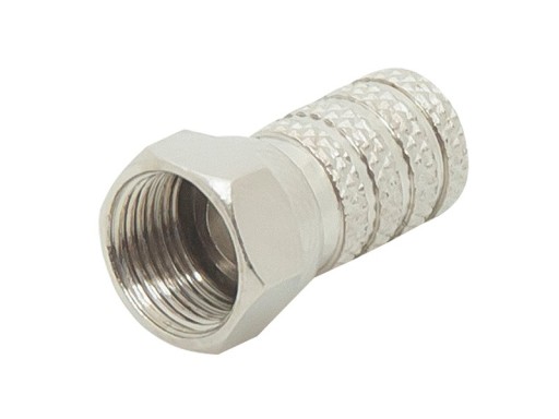 Wtyk F nakręcany na przewód RG58 50ohm