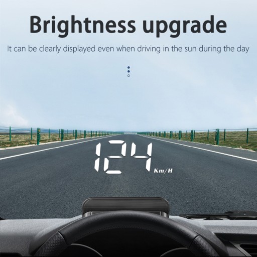 OBD2 Car HUD Head-Up wyświetlacz cyfrowy prędkości