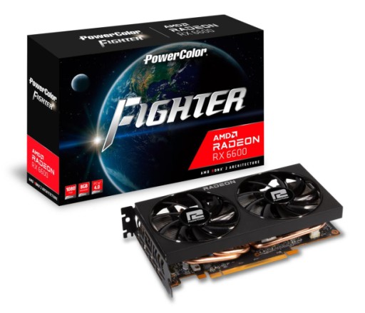 Karta graficzna PowerColor RX 6600 Fighter 8 GB