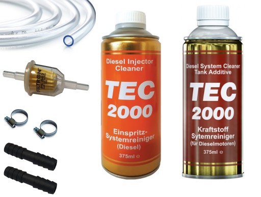 TEC 2000 ŚRODEK DO WTRYSKÓW UKŁADU DIESEL ZESTAW