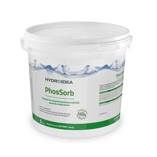 HYDROIDEA PHOSSORB 1kg OCZKO REDUKUJE FOSFOR GLONY