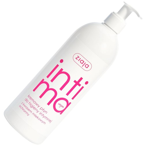 Ziaja Intima Kremowy płyn do higieny intymnej z kwasem mlekowym 500 ml
