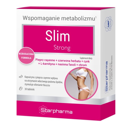 Slim Strong 30 tabletek Odchudzanie