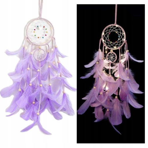 ŁAPACZ SNÓW DREAM CATCHER DEKORACJA DUŻY