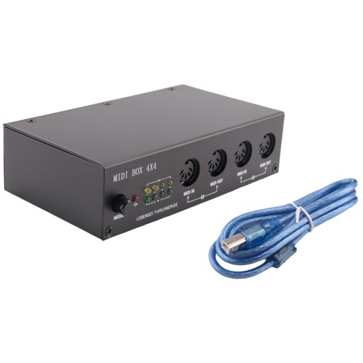 Midi Box Musical Instruments USB midi scal przez pudełko 64 kanały midi