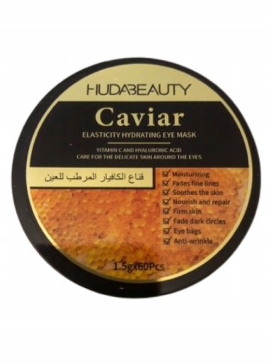 Płatki pod oczy CAVIAR Redukcja zmarszczek 60szt.