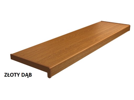 Parapet wewnętrzny PCV ZŁOTY DĄB 20cm. Najtaniej!