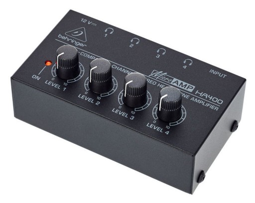 Behringer HA400 Wzmacniacz słuchawkowy 4-kanałowy