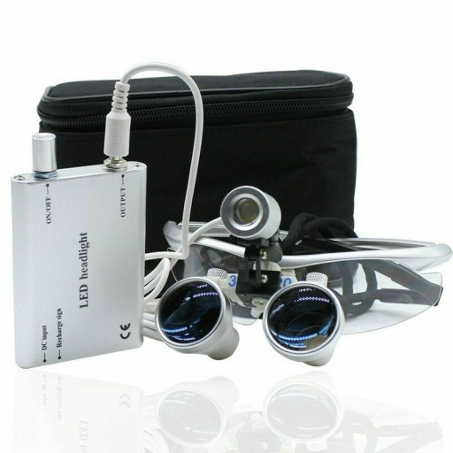 LUPA STOMATOLOGICZNA 3,5X-420 + REFLEKTOR LED