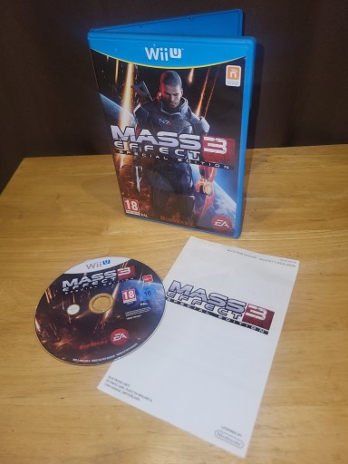 MASS EFFECT 3 SPECIAL EDITION - NINTENDO WII U KOMPLET
