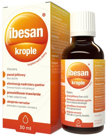 IBESAN krople 30 ml prawidłowe trawienie