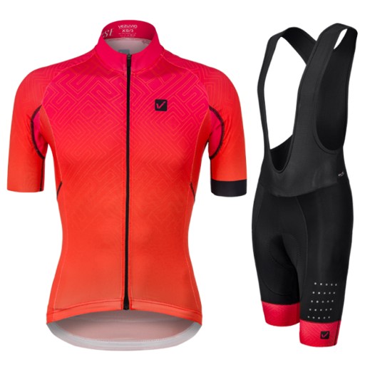 Męski komplet rowerowy Vezuvio Sunrise rozmiar XXL