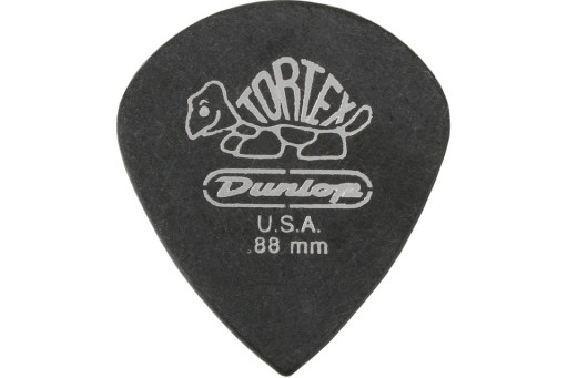JIM DUNLOP Tortex Pitch Black kostka gitarowa .88
