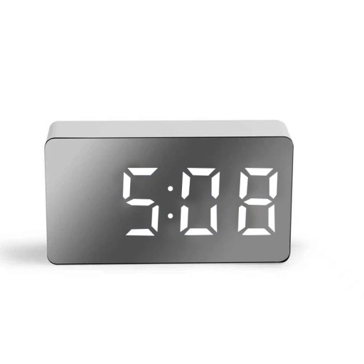 LED Digital Alarm Clock With Brilliant light FM Radio Table Clock Date