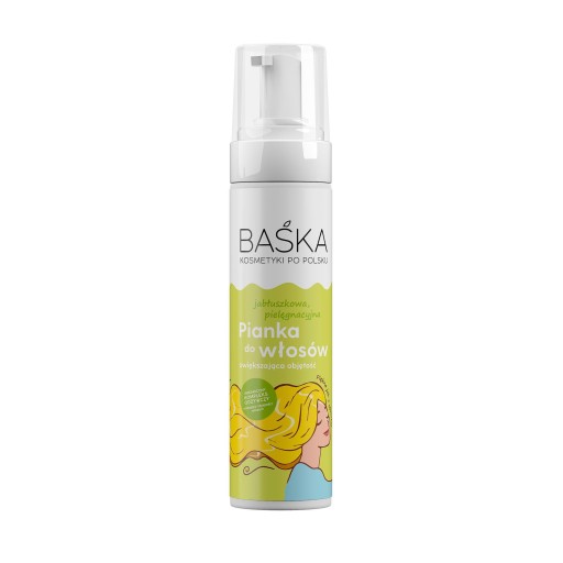 BAŚKA PIANKA DO WŁOSÓW 200ML JABŁUSZKO