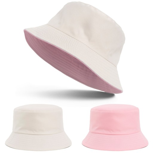 Kapelusz Czapka Rybacka Bucket Hat Dwustronny 2w1