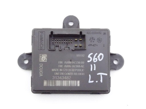 VOLVO S60 II 10-18 MODUŁ DRZWI TYŁ