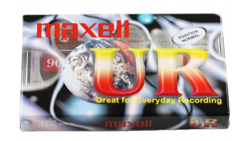 NOWE KASETY MAGNETOFONOWE AUDIO MAXELL 90min 1szt