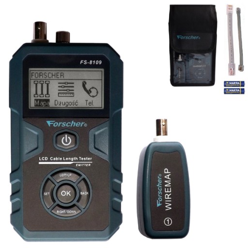 Zaawansowany tester sieci LAN RJ FORSCHER FS8109