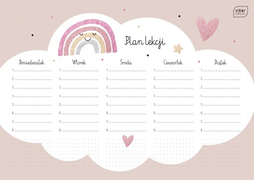 PLAN LEKCJI GLITTER INTERDRUK