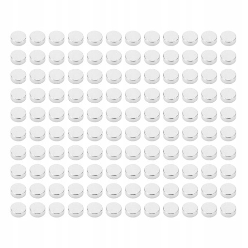 120 SZTUK Mini Okrągłe Magnesy Neodymowe Mały