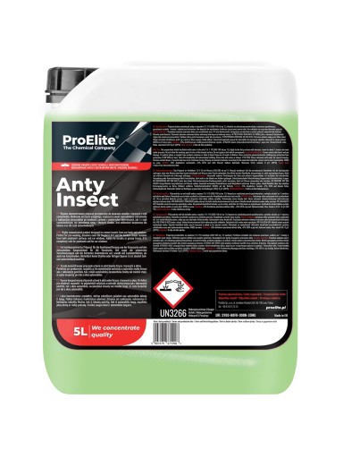 Płyn Do Mycia Usuwania Owadów Anty Insect ProElite, Koncentrat na Owady 5L