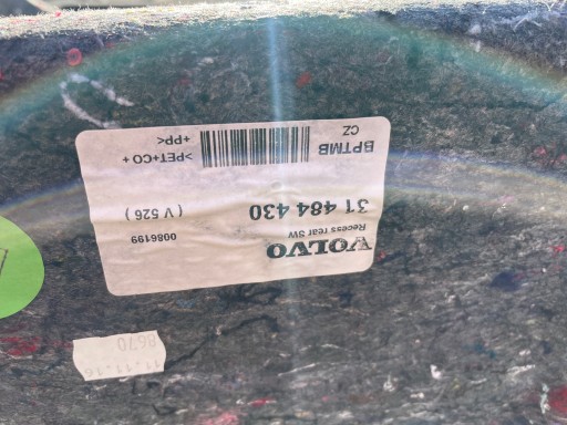 XC90 II PODŁOGA BAGAZNIKA 31377566 31484430