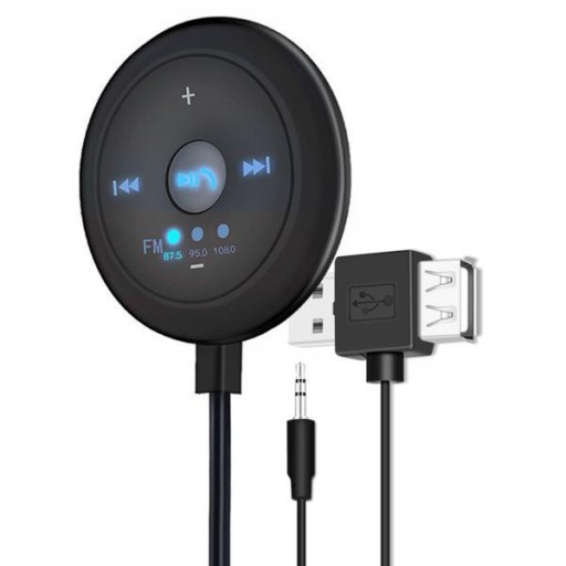 2X adapter audio AUX 2 w podstawie