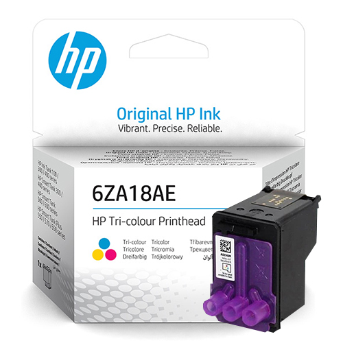 GŁOWICA HP 6ZA18AE TRI-COLOUR PRINTHEAD SMART TANK 500 514 515 516 530 7005