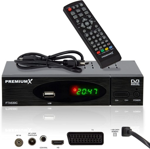 Tuner DVB-C PremiumX FTA 530C