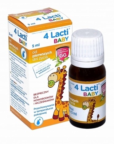 4 lacti baby probiotyk krople dla dzieci 5 ml