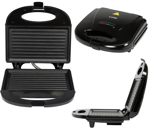 OPIEKACZ 750W DO KANAPEK PANINI GRILL SANDWICH TOSTER LUND
