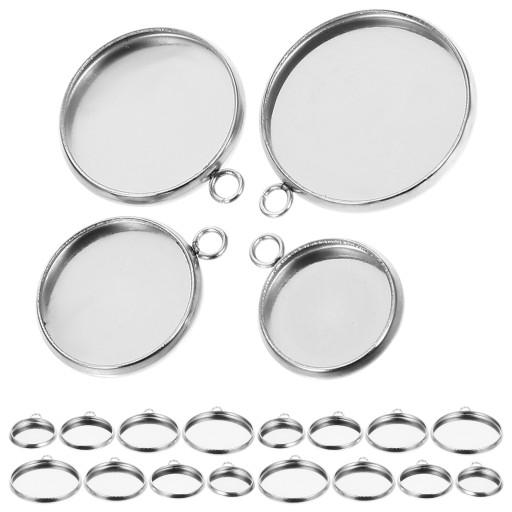 80 szt. Tace do zawieszania DIY Tace do zawieszania bezel