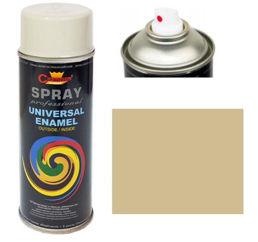 CHAMPION SPRAY UNIWERSALNY SZARY KAMIENNY RAL7032 400ml