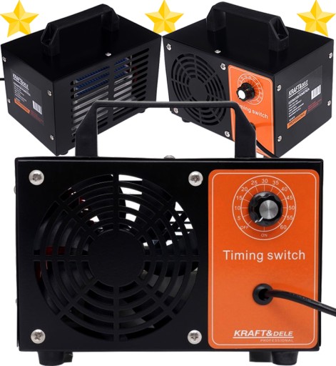 GENERATOR OZONU OZONATOR POWIETRZA OCZYSZCZACZ CZASOMIERZ