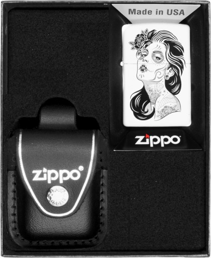Zestaw ZIPPO Zapalniczka DAY OF DEATH prezentowy*nr3