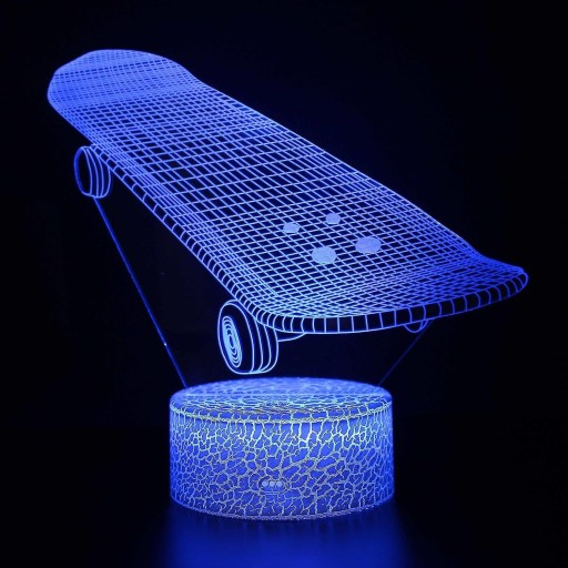 Competitive Sports 3d Night Light Colorful Touch