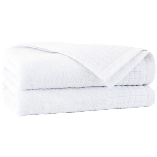 Komplet ręczników 50x100 70x140 Zwoltex Paulbiały