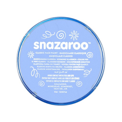 FARBA DO MALOWANIA TWARZY BŁĘKITNA 18ml SNAZAROO